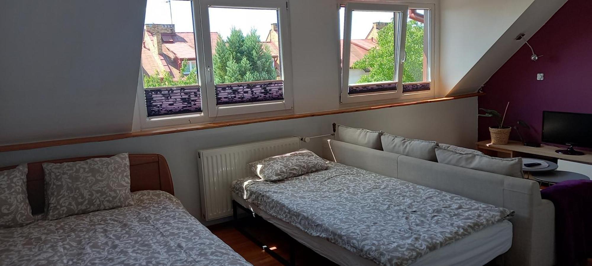 Domek Pod Sosnami Pokoje 2-3 Osobowe Apartment เมียลโน ภายนอก รูปภาพ