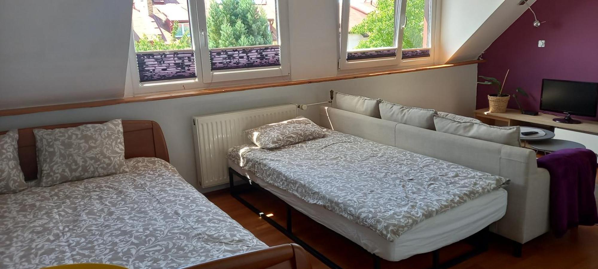 Domek Pod Sosnami Pokoje 2-3 Osobowe Apartment เมียลโน ภายนอก รูปภาพ